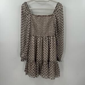 Reset Shirring Boho mini boho dres